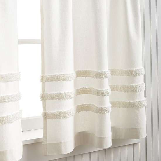 Martha Stewart Waters Edge 3-pc. Rod Pocket Window Tier
