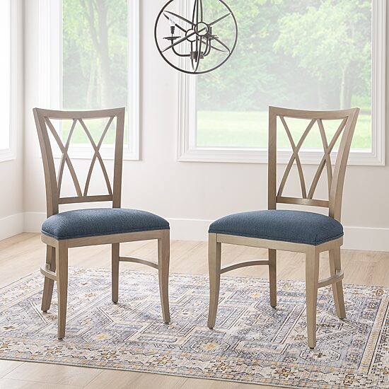 Linon Cortland 2-pc. Upholstered Dining Chair