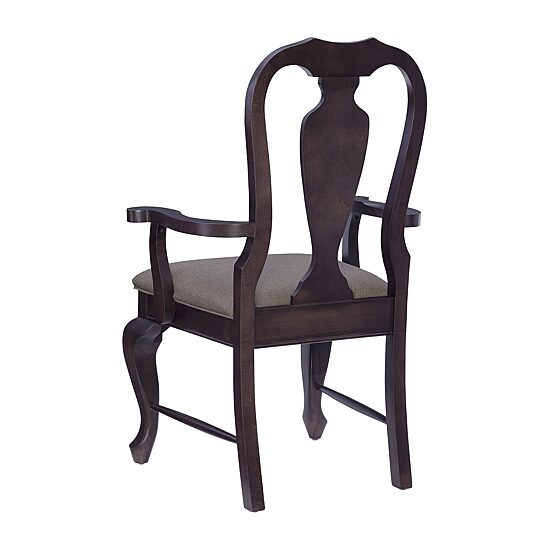 Linon Lynk Wooden Upholstered Armchair