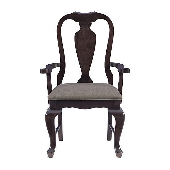 Linon Lynk Wooden Upholstered Armchair