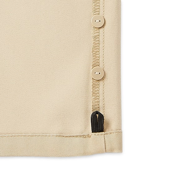 St. John's Bay Universal Wrinkle Free Easy Care Seated Mens Adaptive Easy-on + Easy-off Seated Wear Classic Fit Flat Front Pant