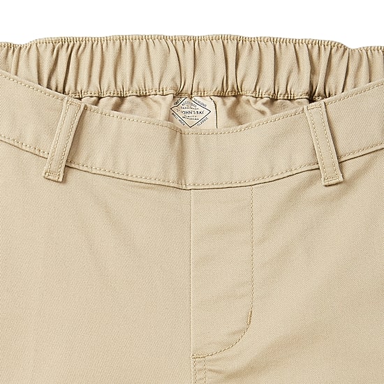 St. John's Bay Universal Wrinkle Free Easy Care Seated Mens Adaptive Easy-on + Easy-off Seated Wear Classic Fit Flat Front Pant