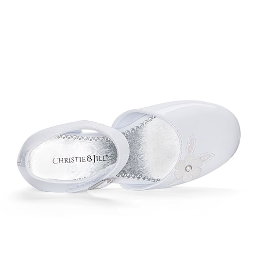Christie & Jill Little & Big Kid Heaven Girls Round Closed Toe Mary Jane Shoes