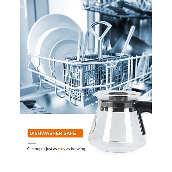 Commercial Chef Drip Coffee Maker with pour over cup