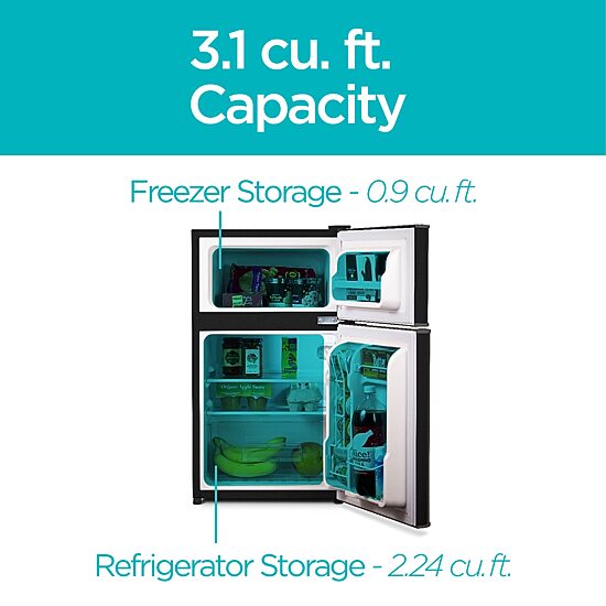 Black+Decker Mini Refrigerator