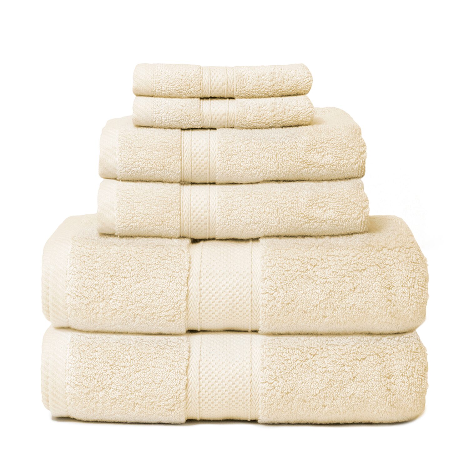 Cobra Zero Twist Hotel 6-Piece 100% 6-pc. Bath Towel Set