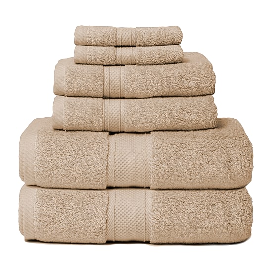 Cobra Zero Twist Hotel 6-Piece 100% 6-pc. Bath Towel Set