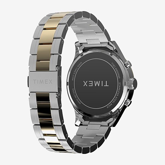 Timex Mens Two Tone Stainless Steel Bracelet Watch Tw2y01500ji