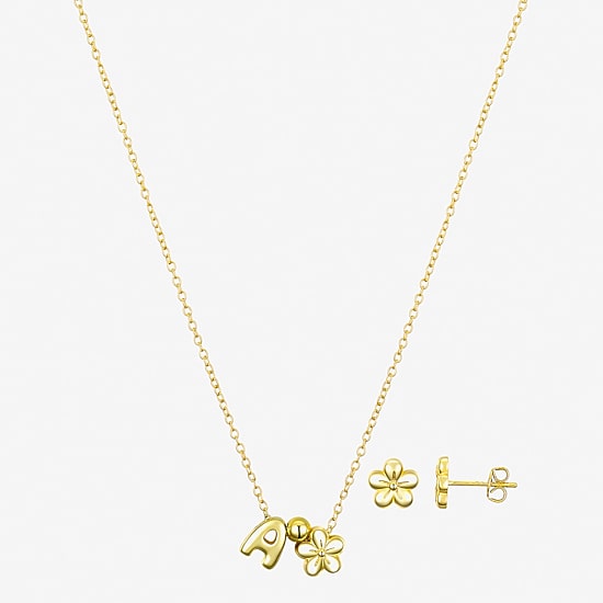 Bijoux Bar Delicates Womens Flower 2-pc. Jewelry Set
