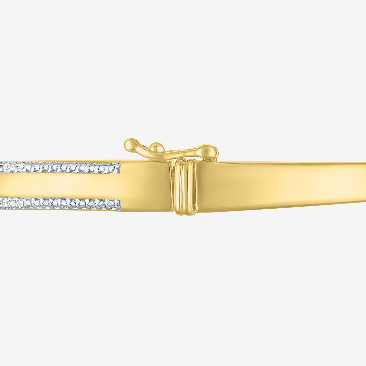 Diamond Addiction (G-H / Si2-I1) Womens 1/2 CT. T.W. Lab Grown White Sterling Silver Bangle Bracelet