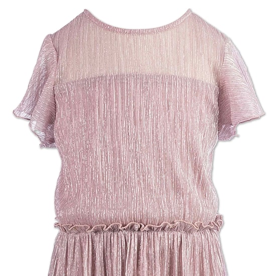 Speechless Little Girls Short Sleeve Flutter A-Line Dress
