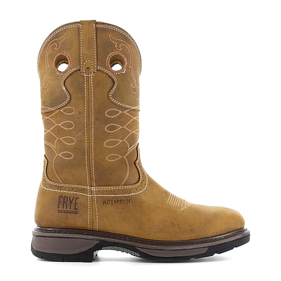 Frye Supply Fr40103 Mens Round Steel Toe Work Shoes