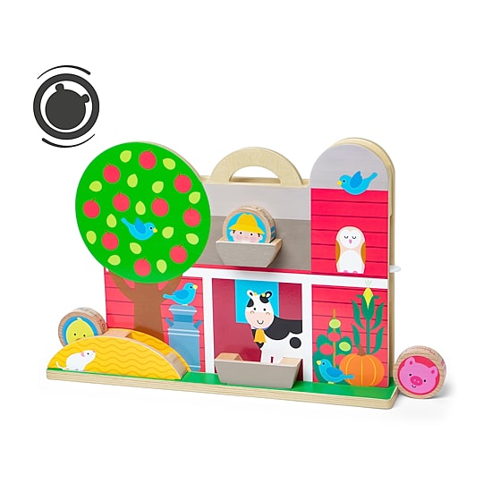 Melissa & Doug Go Tots Barnyard Tumble Interactive Toy