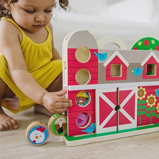 Melissa & Doug Go Tots Barnyard Tumble Interactive Toy