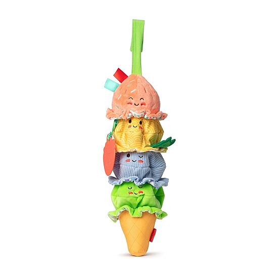 Melissa & Doug Ice Cream Take-Along Pull Toy Interactive Toy