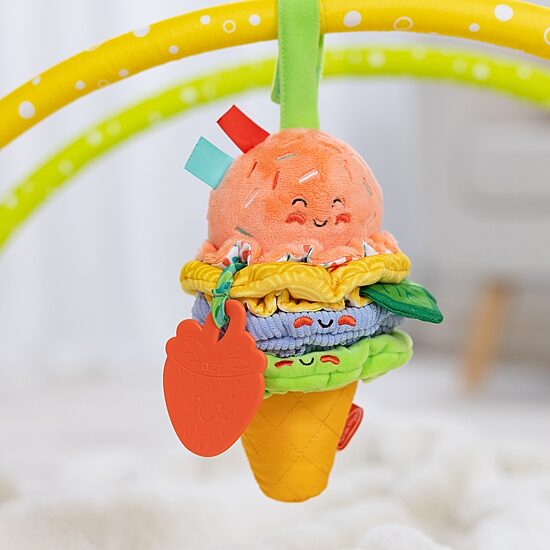 Melissa & Doug Ice Cream Take-Along Pull Toy Interactive Toy