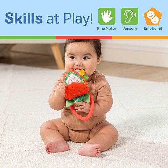 Melissa & Doug Strawberry Take Along Toy Interactive Toy