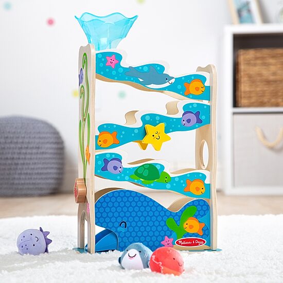 Melissa & Doug Rollables Ocean Slide Interactive Toy