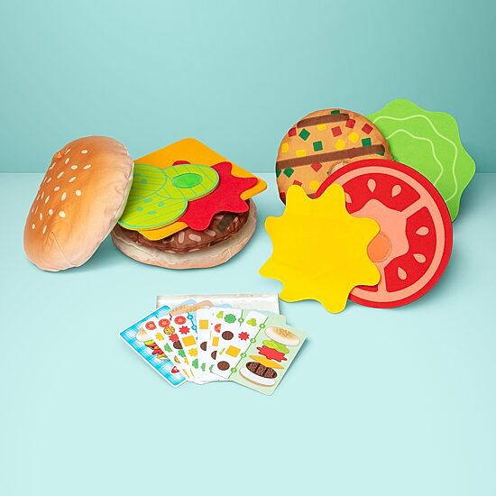 Melissa & Doug Burger Stacking Games