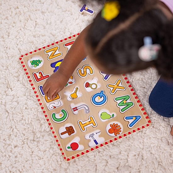Melissa & Doug See Inside Peg Puzzle Bundle 2-pc. Puzzle