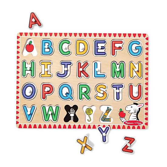 Melissa & Doug See Inside Peg Puzzle Bundle 2-pc. Puzzle