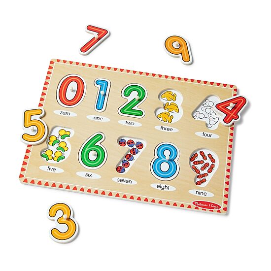 Melissa & Doug See Inside Peg Puzzle Bundle 2-pc. Puzzle