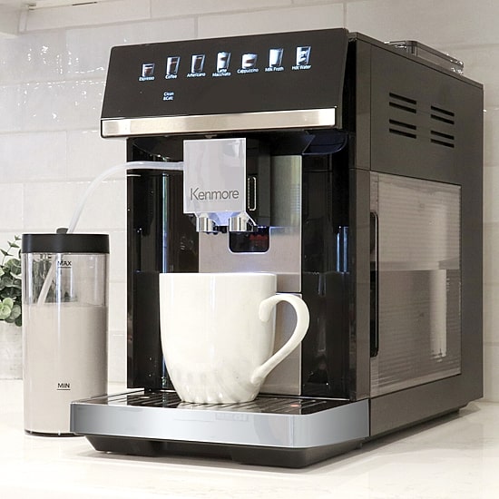 Kenmore Super-Automatic Espresso Machine + Coffee Maker