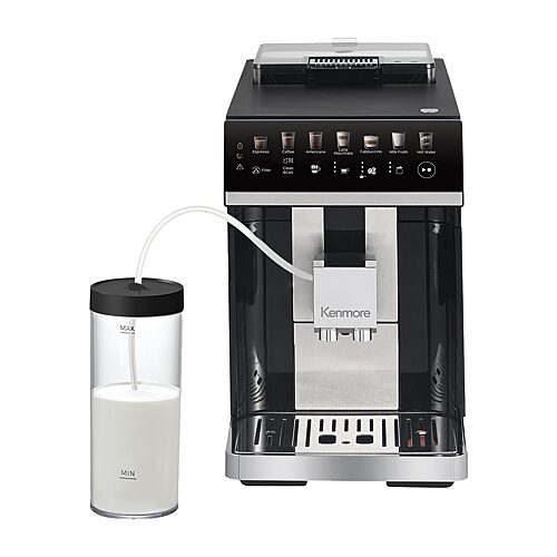 Kenmore Super-Automatic Espresso Machine + Coffee Maker, One Size, Black
