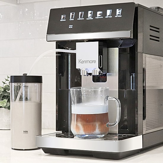 Kenmore Super-Automatic Espresso Machine + Coffee Maker