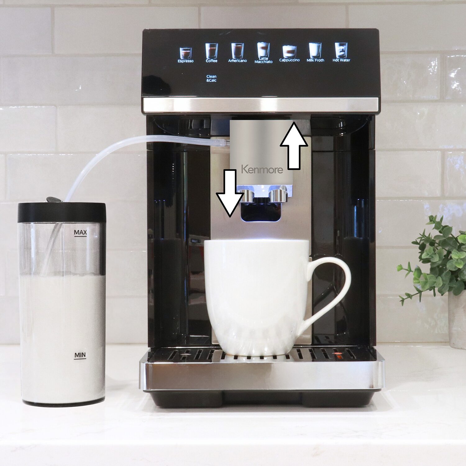 Kenmore Super-Automatic Espresso Machine + Coffee Maker
