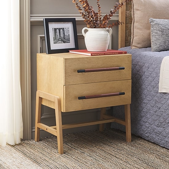 Safavieh Tiona 2-Drawer Nightstand
