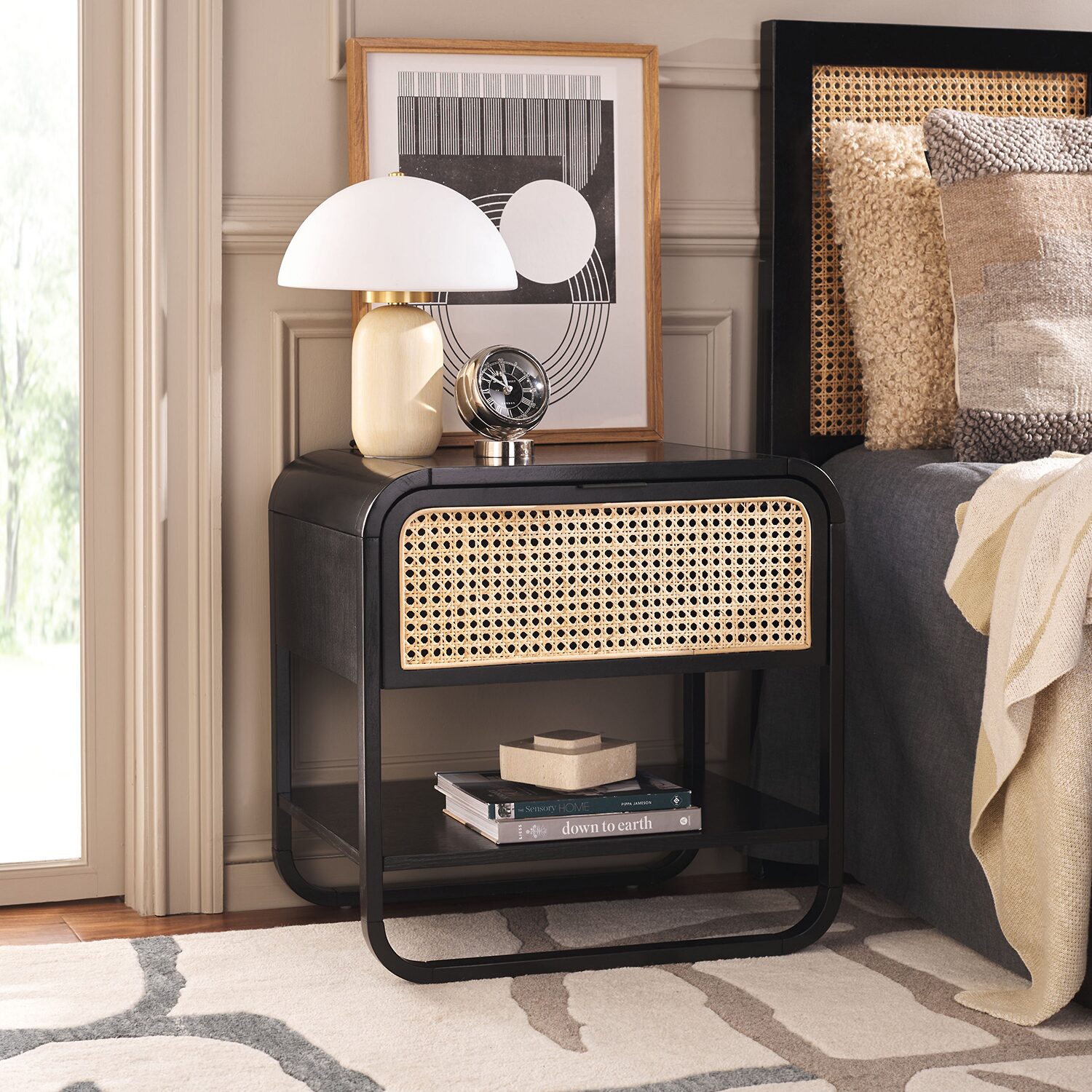 Safavieh Yunis 1-Drawer Nightstand
