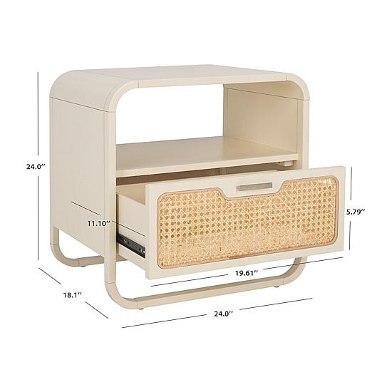 Safavieh Yates 1-Drawer Nightstand