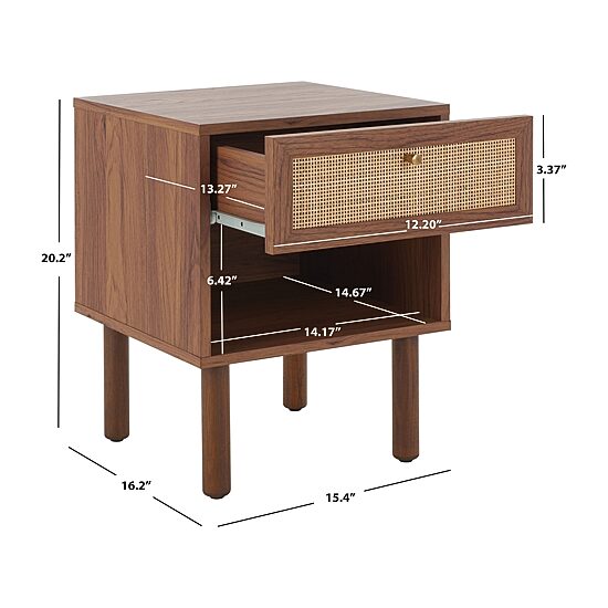 Safavieh Silvanna 1-Drawer Nightstand