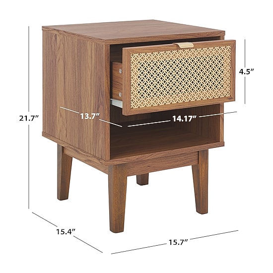 Safavieh Ceu 1-Drawer Nightstand
