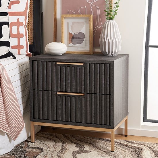 Safavieh Lylia 2-Drawer Nightstand