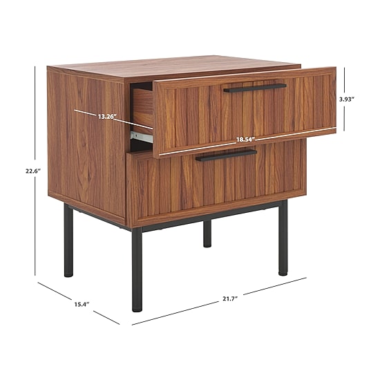 Safavieh Axelle 2-Drawer Nightstand