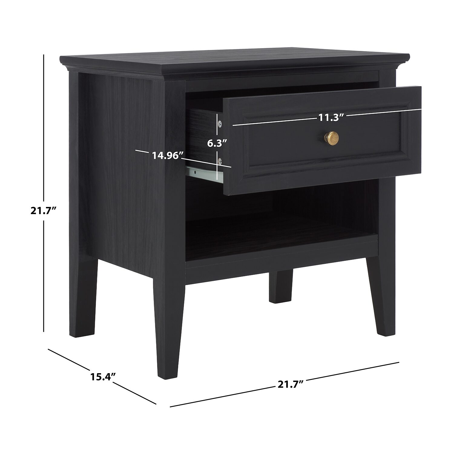 Safavieh Sondra 1-Drawer Nightstand