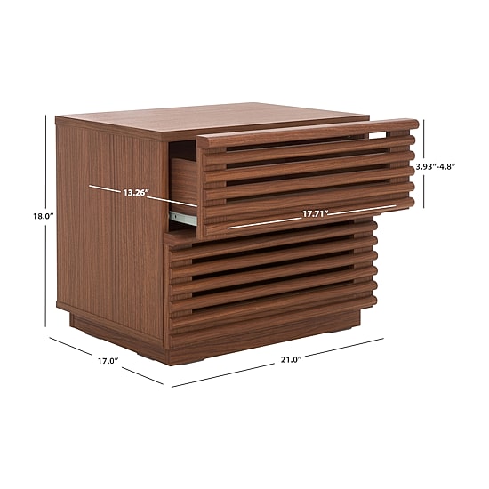 Safavieh Averi 2-Drawer Nightstand