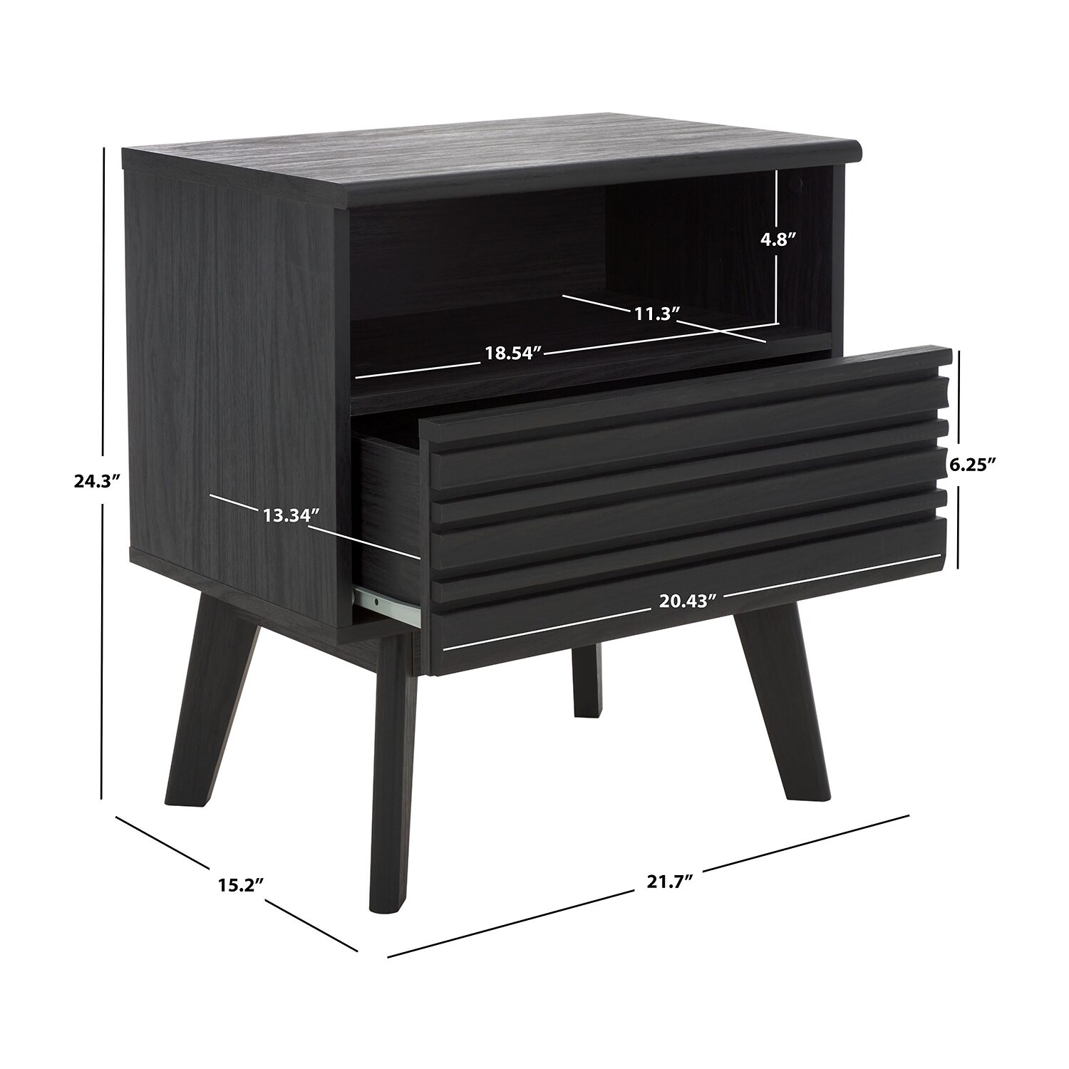 Safavieh Esma 1-Drawer Nightstand