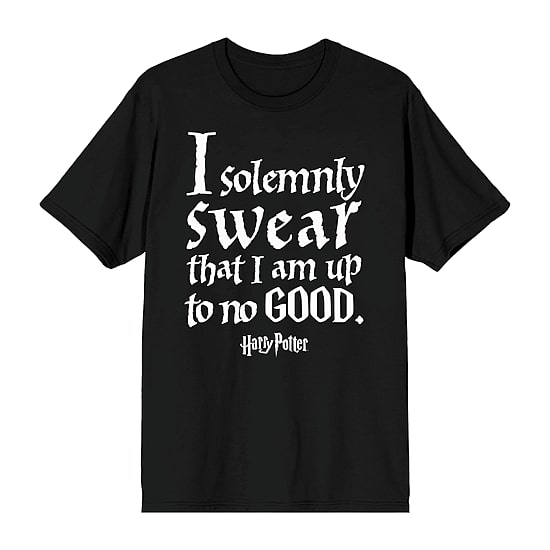 Mens Short Sleeve Harry Potter Graphic T-Shirt