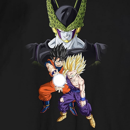 Mens Short Sleeve Dragon Ball Z Graphic T-Shirt
