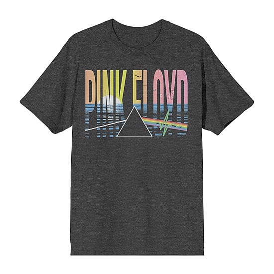 Mens Short Sleeve Pink Floyd Graphic T-Shirt