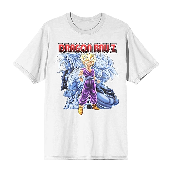 Novelty Mens Crew Neck Short Sleeve Relaxed Fit Dragon Ball Z Graphic T-Shirt