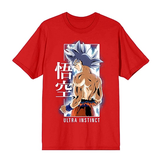 Novelty Mens Crew Neck Short Sleeve Relaxed Fit Dragon Ball Z Graphic T-Shirt