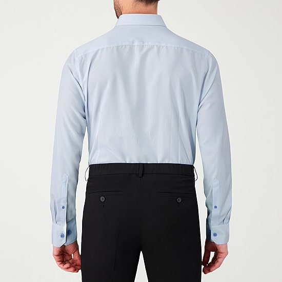 Report Collection Performance Mens Long Sleeve Modern Fit Wrinkle Free Button-Down Shirt