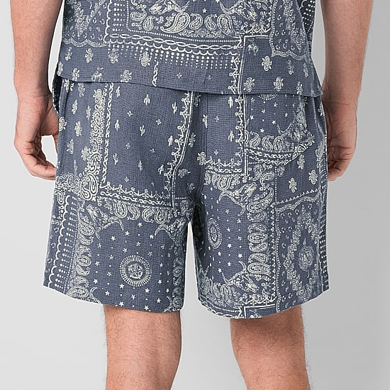 Arizona 6" Mens Textured Pull-On Short