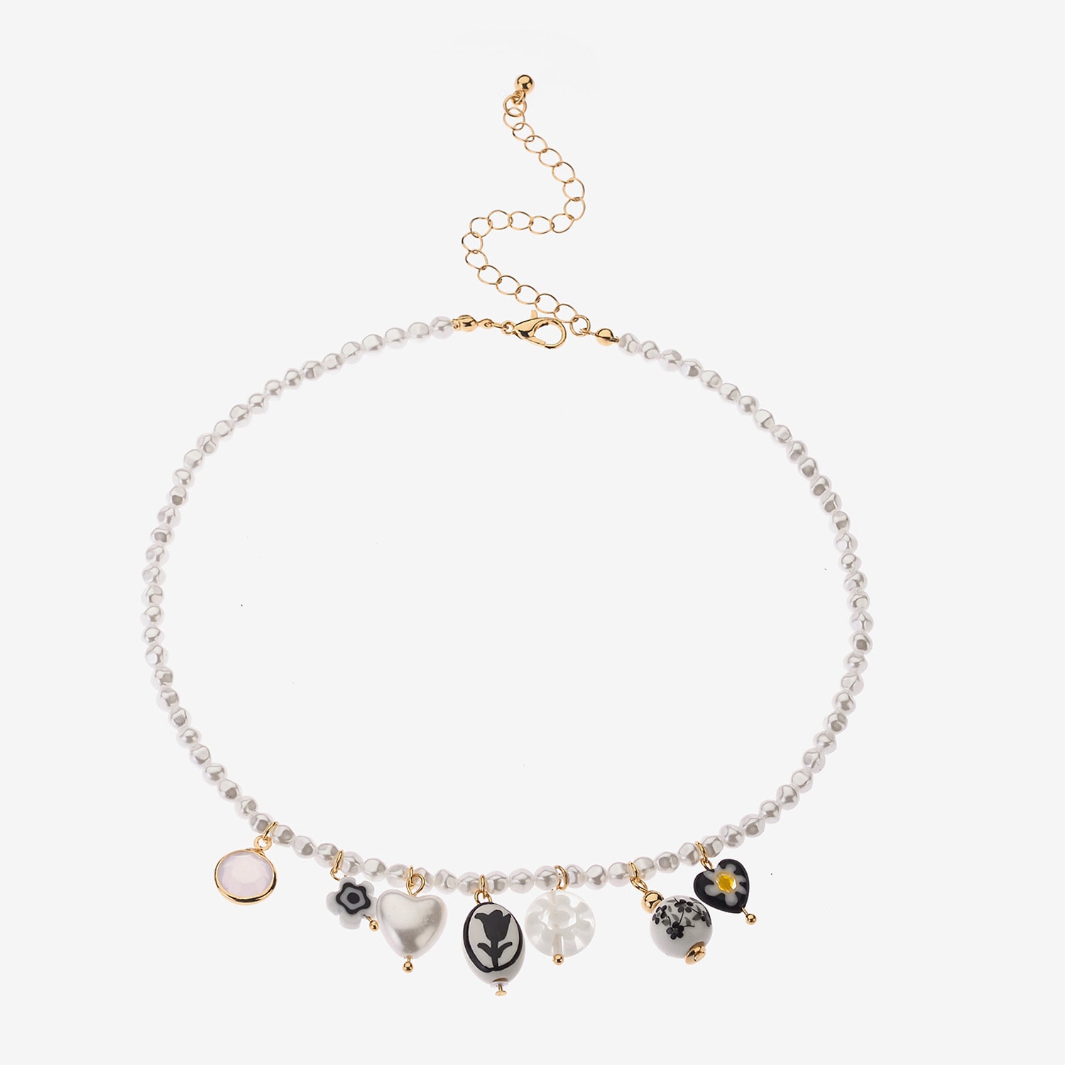Arizona Womens 18 Inch Statement Necklace