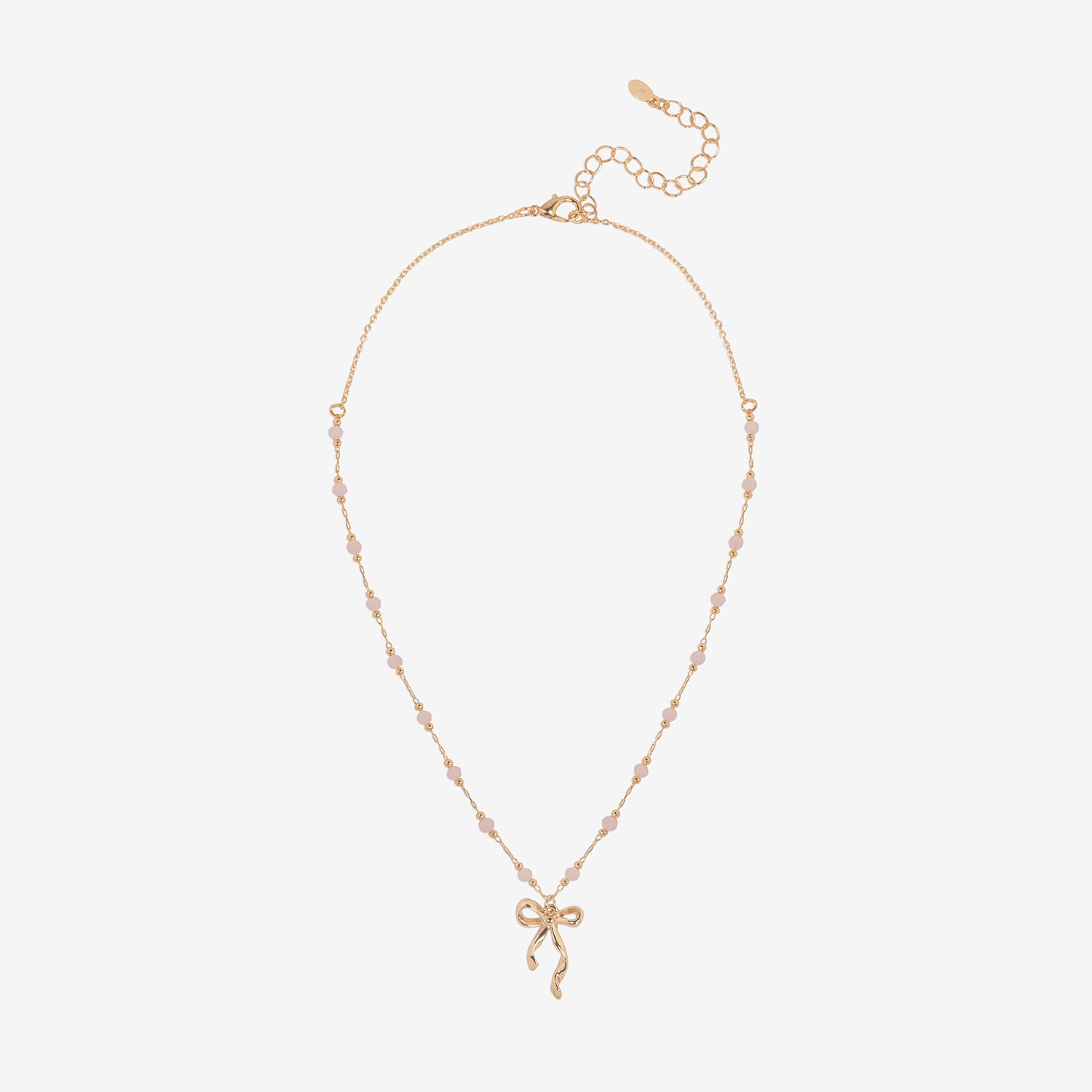 Bijoux Bar Delicates Womens Bow 16 Inch Pendant Necklace