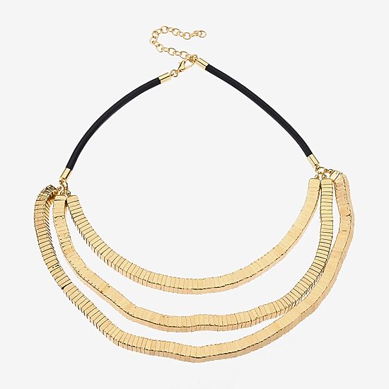 Bold Elements Womens 18 1/2 Inch Strand Necklace